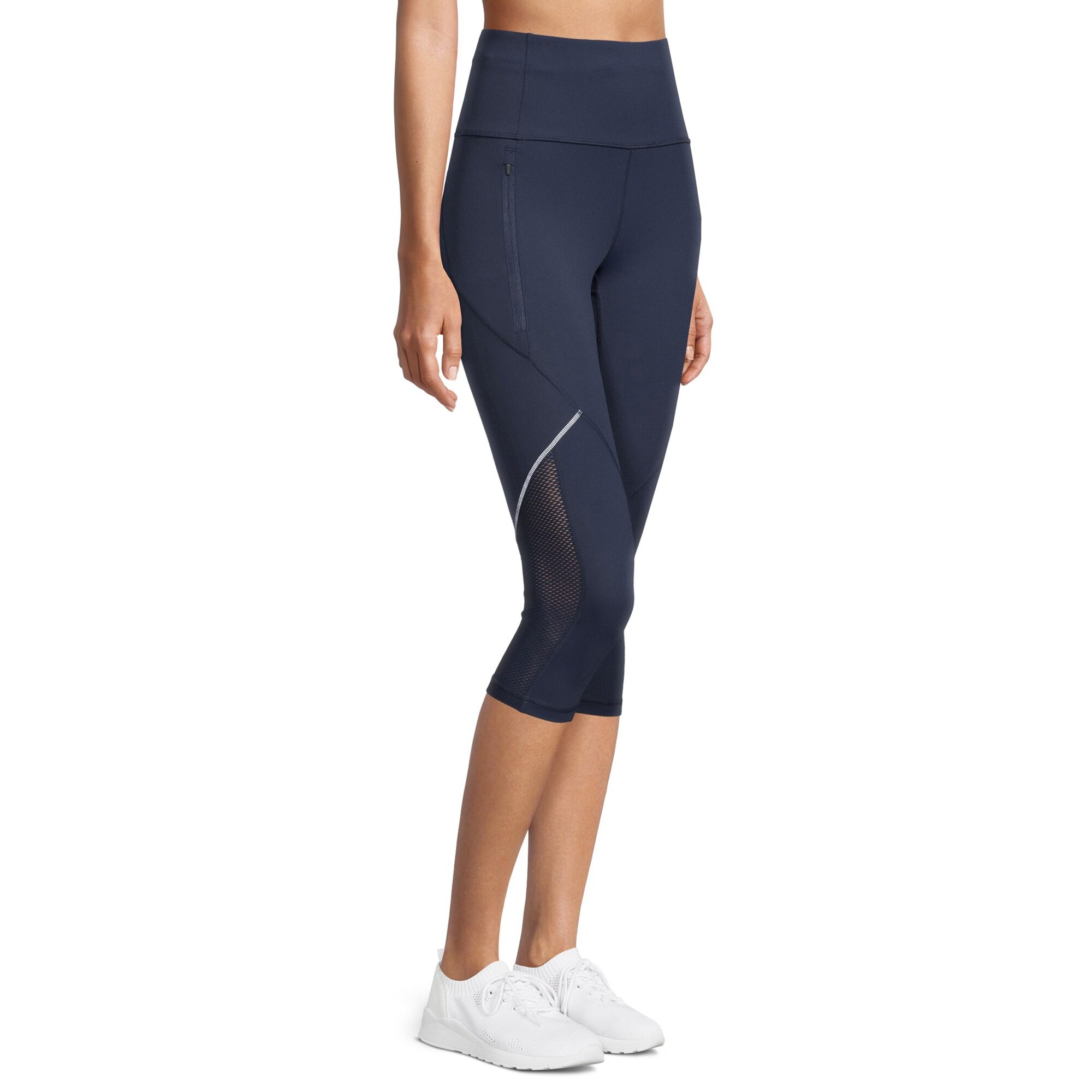 Xersion Run Womens Quick Dry Ankle High Rise Regular Fit Workout Capris