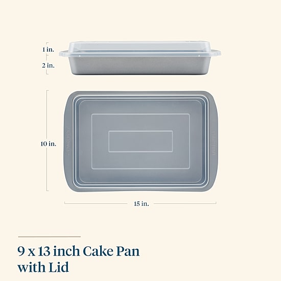 Farberware 9X13" Non-Stick Cake Pan with Lid