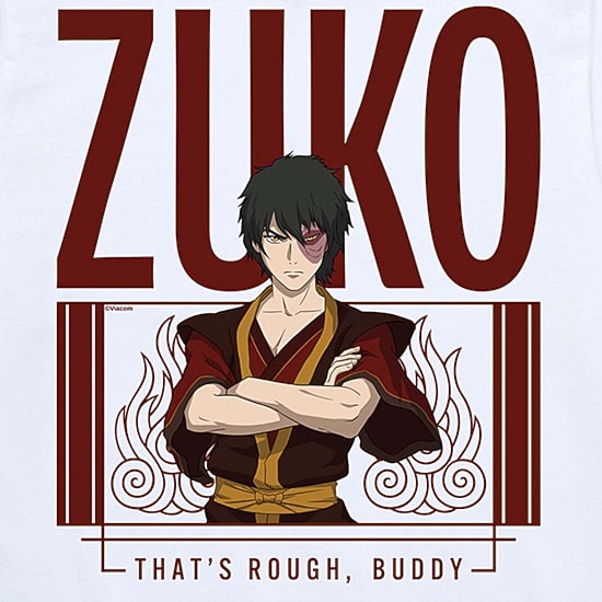 Little & Big Kid Boys Crew Neck Short Sleeve Regular Fit Avatar-The Last Airbender Graphic T-Shirt