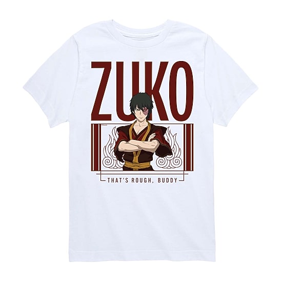 Little & Big Kid Boys Crew Neck Short Sleeve Regular Fit Avatar-The Last Airbender Graphic T-Shirt
