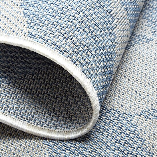 Nicole Miller Country Calla Herringbone Washable Outdoor Rectangular Area Rug