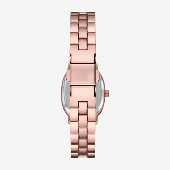 Geneva Womens Rose Goldtone Bracelet Watch Fmdjm310
