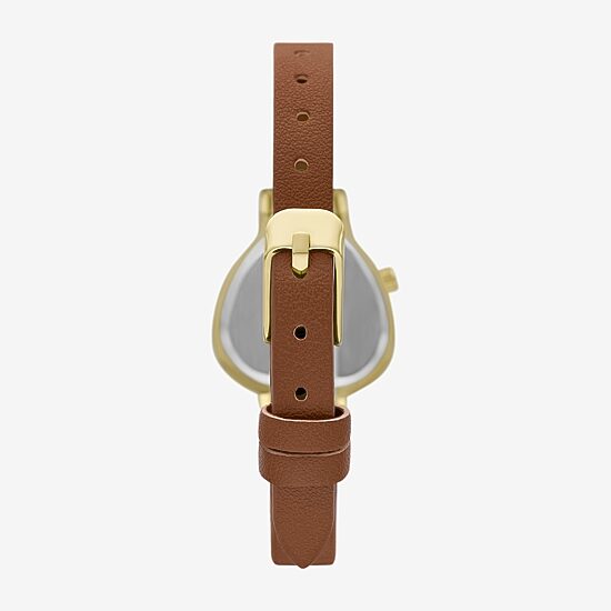 Womens Brown Strap Watch Fmdjo326