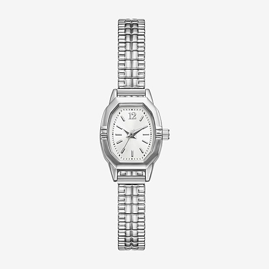 Womens Silver Tone Stainless Steel Expansion Watch Fmdjo328
