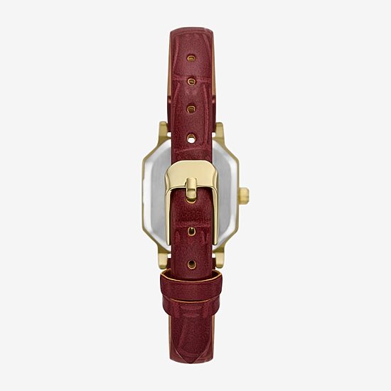 Womens Red Strap Watch Fmdjo332