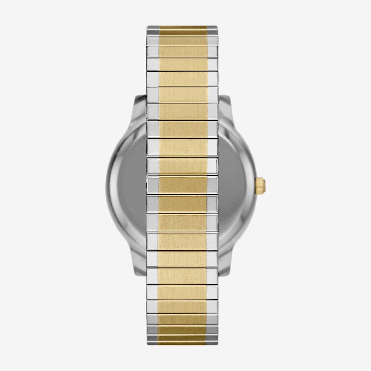 Mens Two Tone Stainless Steel Expansion Watch Fmdjo334