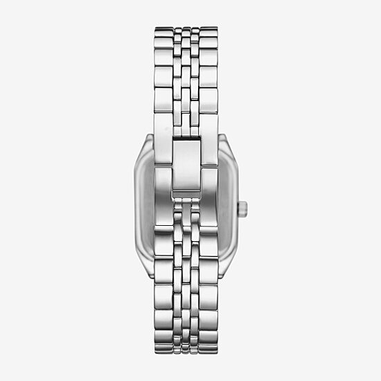 Womens Crystal Accent Silver Tone 6-pc. Watch Boxed Set Fmdjset360