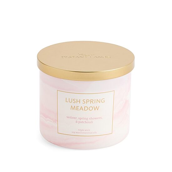 Distant Lands Lush Spring Meadow 3-Wick Scented Jar Candle