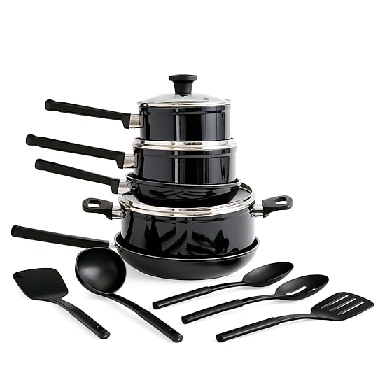 Cooks Ceramic 13-pc. Cookware Set
