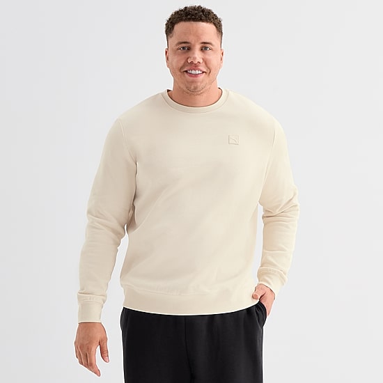 PUMA Mens Crew Neck Long Sleeve Big and Tall Sweatshirt