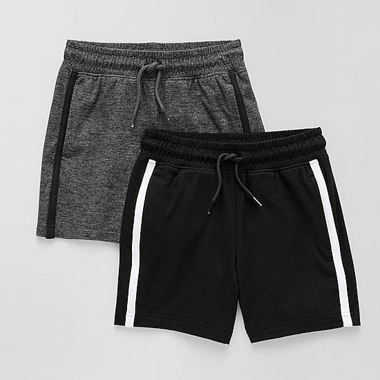 Okie Dokie Active Toddler & Little Boys Moisture Wicking 2-pc. Pull-On Short