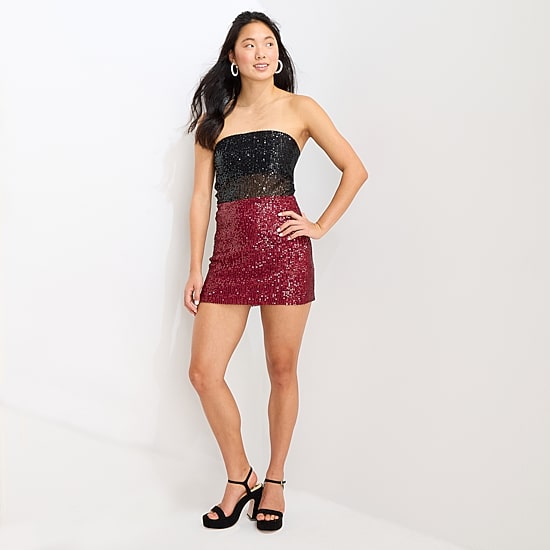 Forever 21 Womens Juniors A-Line Skirt