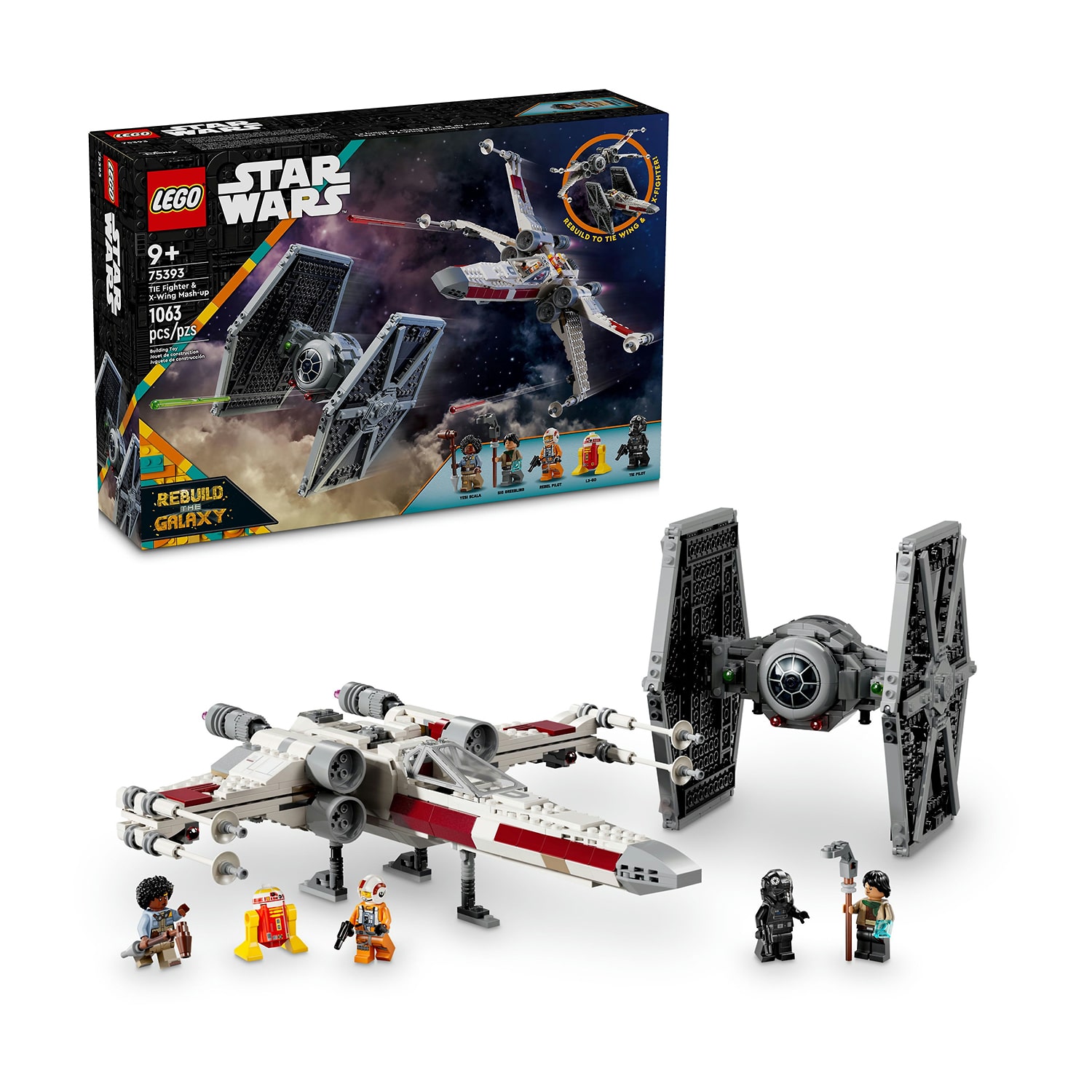 LEGO® Star Wars™ Tie Fighter Building Blocks 1063-pc.