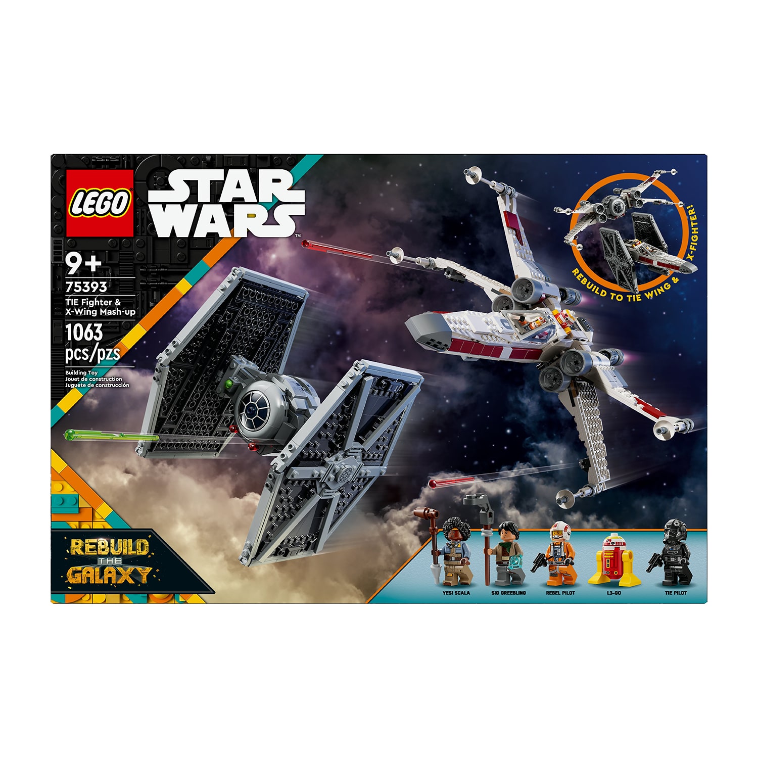 LEGO® Star Wars™ Tie Fighter Building Blocks 1063-pc.