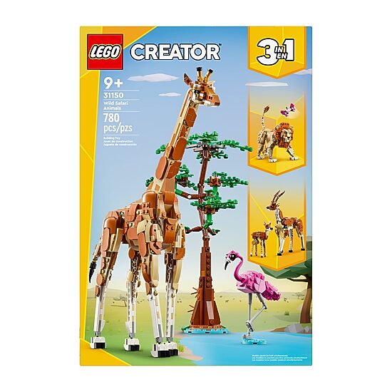 LEGO® Creator Safari Animals Building Blocks 780-pc.