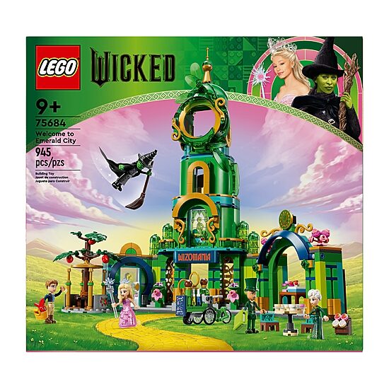 LEGO® Wicked Emerald City 75684 Building Blocks 945-pc.