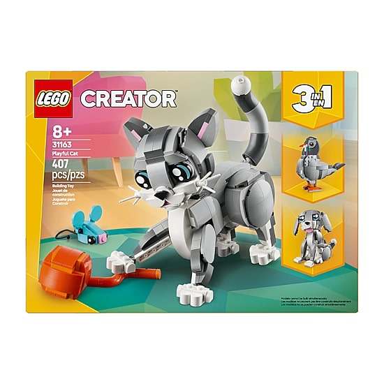 LEGO® Creator Playful Cat Building Blocks 407-pc.