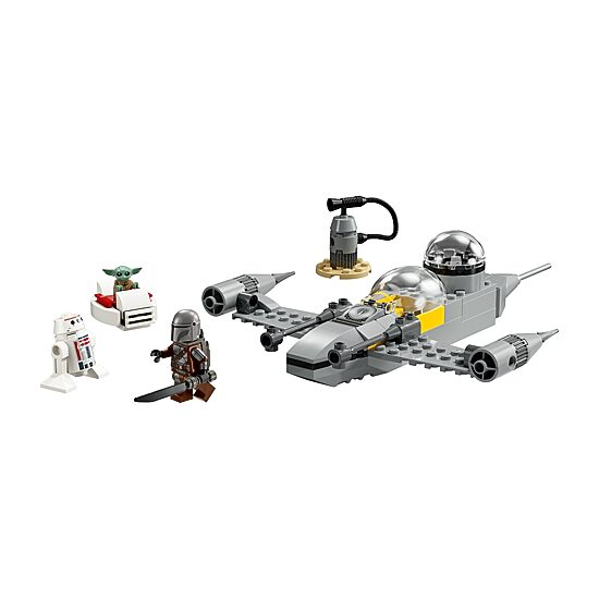 LEGO® Star Wars™ Mando And Grogu'S N-1 Starfighter Building Blocks 92-pc.