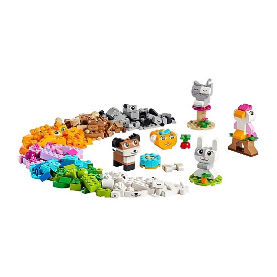 LEGO® Classic Creative Pets Building Blocks 450-pc.