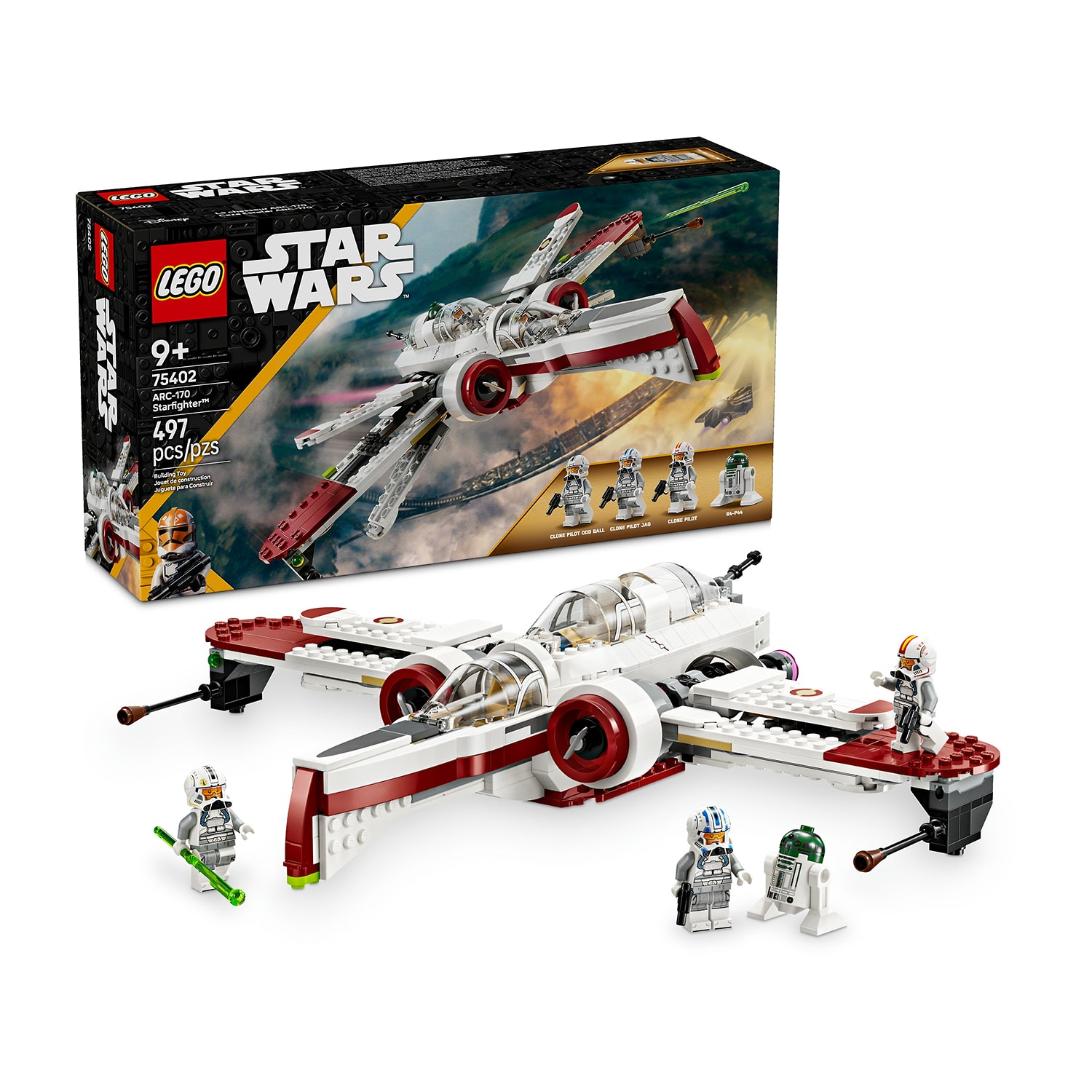 LEGO® Star Wars™ Starfighter Building Blocks 497-pc.