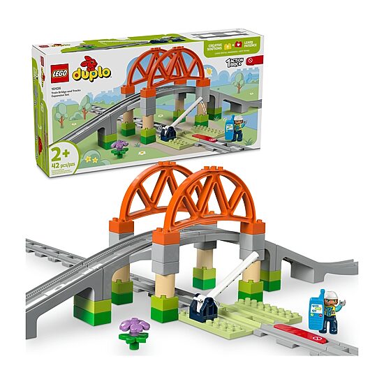 LEGO® DUPLO® Train Bridge 10426 Building Blocks 42-pc.