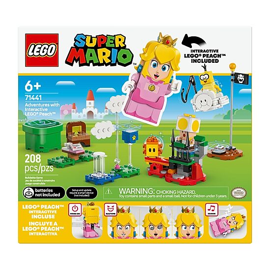 LEGO® Super Mario™ Peach Building Blocks 208-pc.