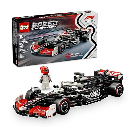 LEGO® Speed Champions Moneygram Haas F1 77250 Building Blocks 242-pc.