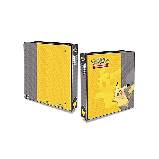 Ultra Pro Pokemon Pikachu 2" 3-Ring Binder Card Game