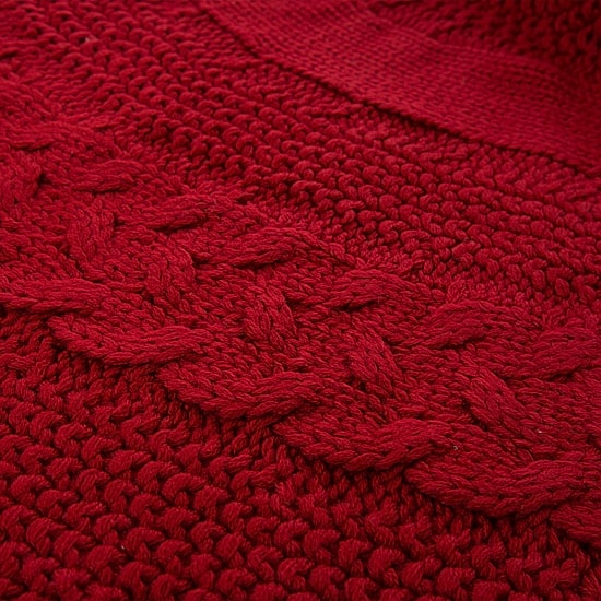 Glitzhome Knitted Indoor Tree Skirt