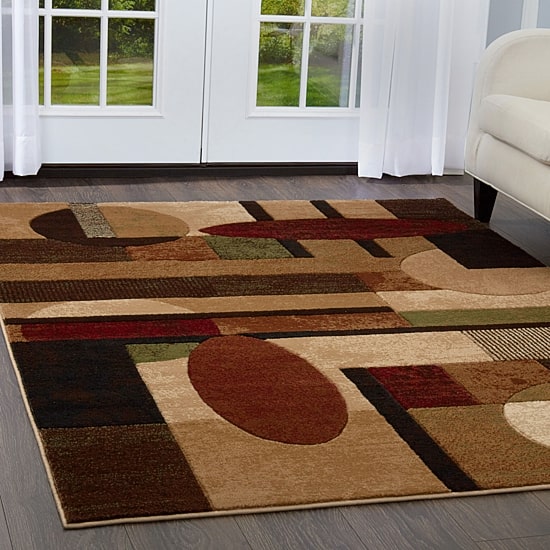 Home Dynamix Jasmine Abstract Rectangular Accent Rug