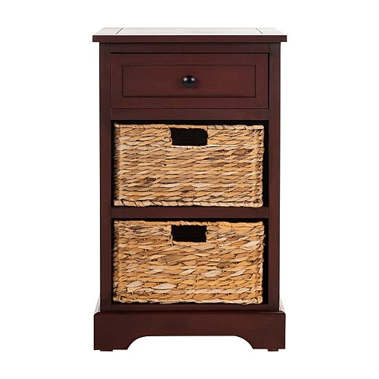 Carie 3-Drawer Storage End Table