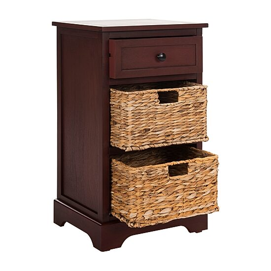 Carie 3-Drawer Storage End Table