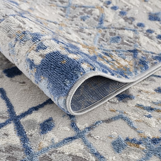 Madison Park Reese Soft Textural Waves Machine Woven Skid Resistant Indoor Rectangular Area Rug