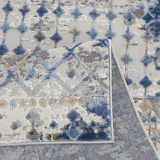 Madison Park Reese Soft Textural Waves Machine Woven Skid Resistant Indoor Rectangular Area Rug