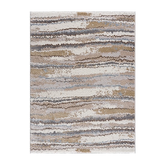 Madison Park Cadence Cozy Shag Abstract Machine Woven Skid Resistant Indoor Rectangular Area Rug