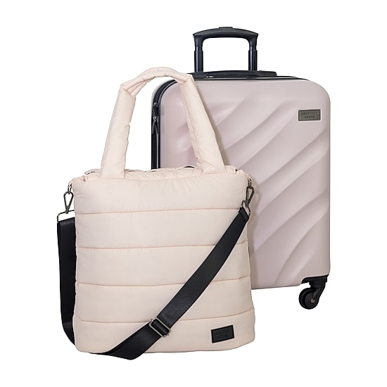 Geoffrey Beene Puffer 2-pc. Hardside Luggage Set