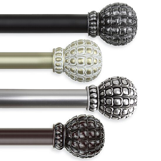 Rod Desyne Pod 1" Adjustable Curtain Rod