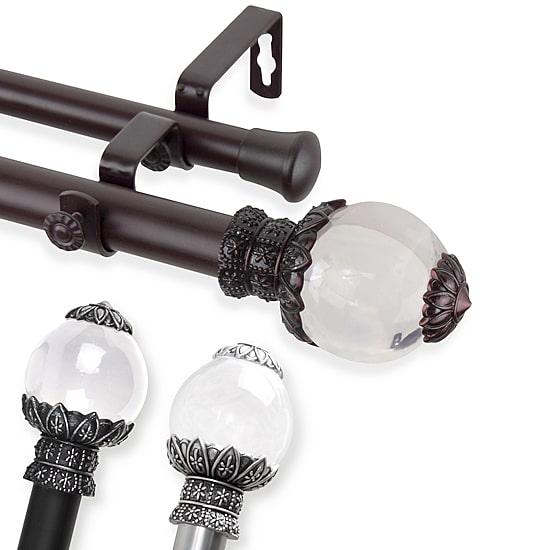 Rod Desyne Beam Double Curtain Rod
