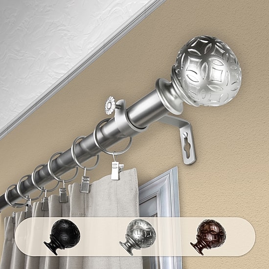Rod Desyne Odelia 1 IN Adjustable Curtain Rod