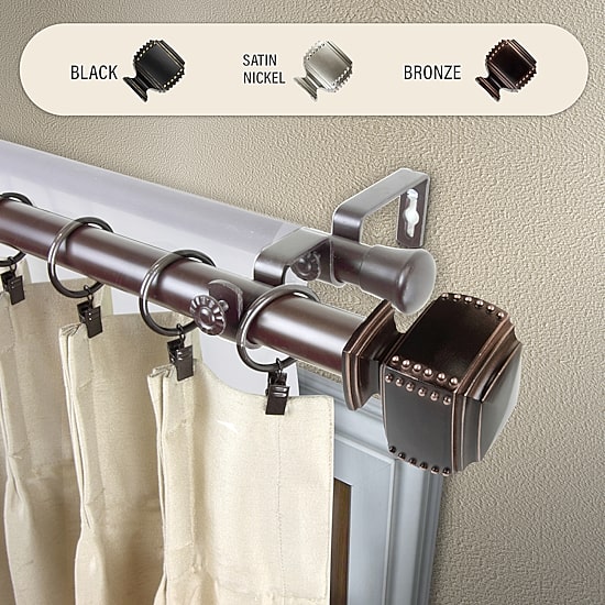 Rod Desyne Bennett Double Curtain Rod