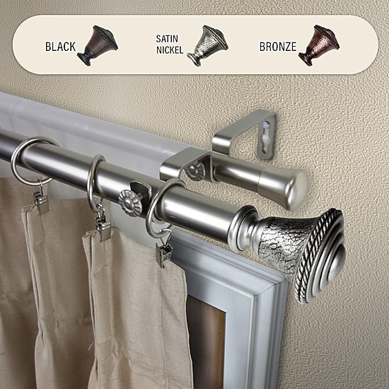 Rod Desyne Kingsley Double Curtain Rod