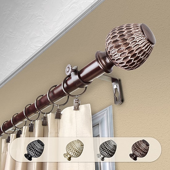 Rod Desyne Ashwin 1 IN Adjustable Curtain Rod