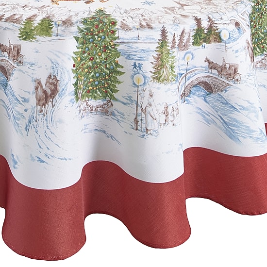 Elrene Home Fashions S Slde 60x84 Ov Tablecloth