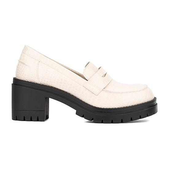 New York & Company Penni Womens Moc Closed Toe Loafers
