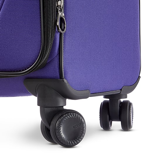 American Tourister Pirouette Nxt 20 Inch Softside Expandable Carry-On Spinner Luggage