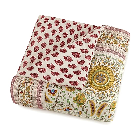 Indigo Bazaar Joanne 5-pc. Reversible Embroidered Comforter Set