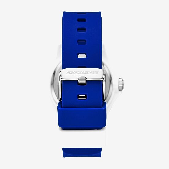 Skechers Rosencrans Mens Blue Strap Watch Sr6373