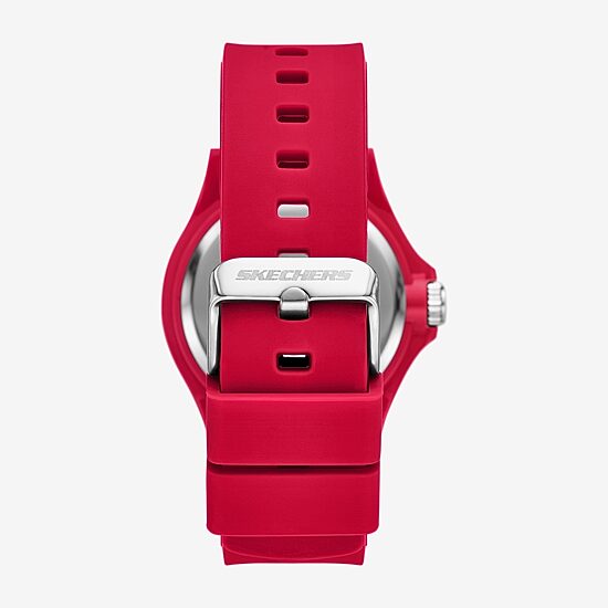 Skechers Rosencrans Mens Red Strap Watch Sr6371
