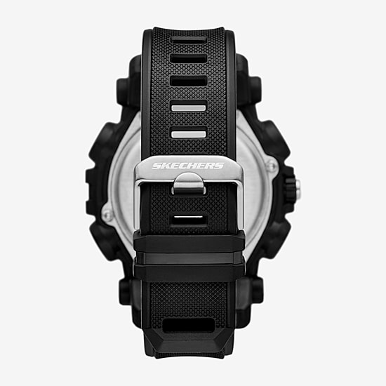 Skechers Mens Black Strap Watch Sr1190