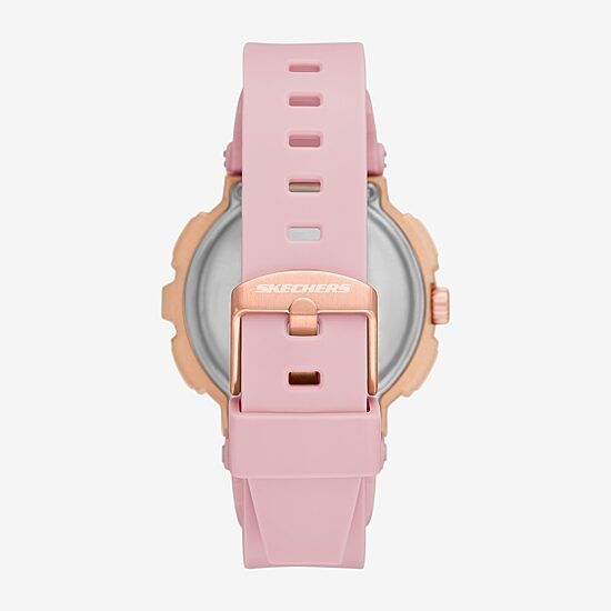 Skechers Womens Pink Strap Watch Sr2153